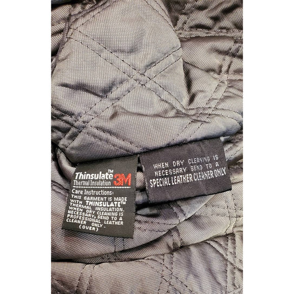 PELLE Studio Wilson's 100% Leather Expert Thinsulate Insulation Size Medium - Picture 8 of 9